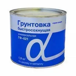 ГРУНТ ГФ-021 "ALFAVIT" БЫСТРОСОХНУЩИЙ КРАСНО-КОРИЧНЕВЫЙ 1,9 КГ (1/6) СЕРИЯ АЛЬФА