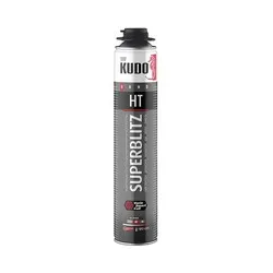 КЛЕЙ-ПЕНА МОНТАЖНАЯ "KUDO SUPERBLITZ HT" 1000 МЛ/900 Г УНИВЕРС. ПРОФИ (1/12)