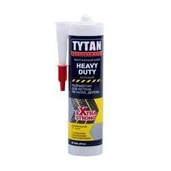 КЛЕЙ МОНТАЖНЫЙ "HEAVY DUTY" КАУЧУКОВЫЙ БЕЖЕВЫЙ 310 МЛ (12) "TYTAN PROFESSIONAL"