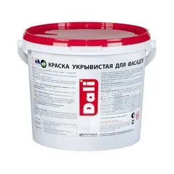 КРАСКА "DALI" ФАСАДНАЯ МАТОВАЯ УКРЫВИСТАЯ  5 Л (1) "РОГНЕДА"
