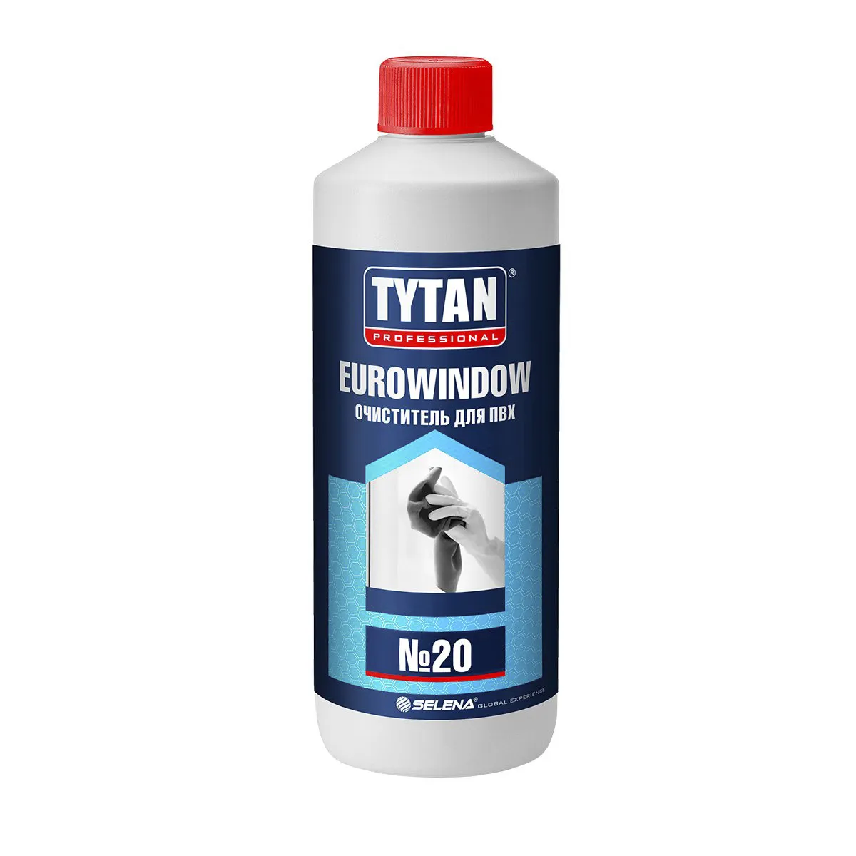 ОЧИСТИТЕЛЬ ДЛЯ ПВХ "EUROWINDOW" №20 950 МЛ (12) "TYTAN PROFESSIONAL"