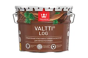 ВАЛТТИ LOG  ПАЛИСАНДР  9 Л (1)  АНТИСЕПТИК ДЛЯ ДЕРЕВА "ТИККУРИЛА"