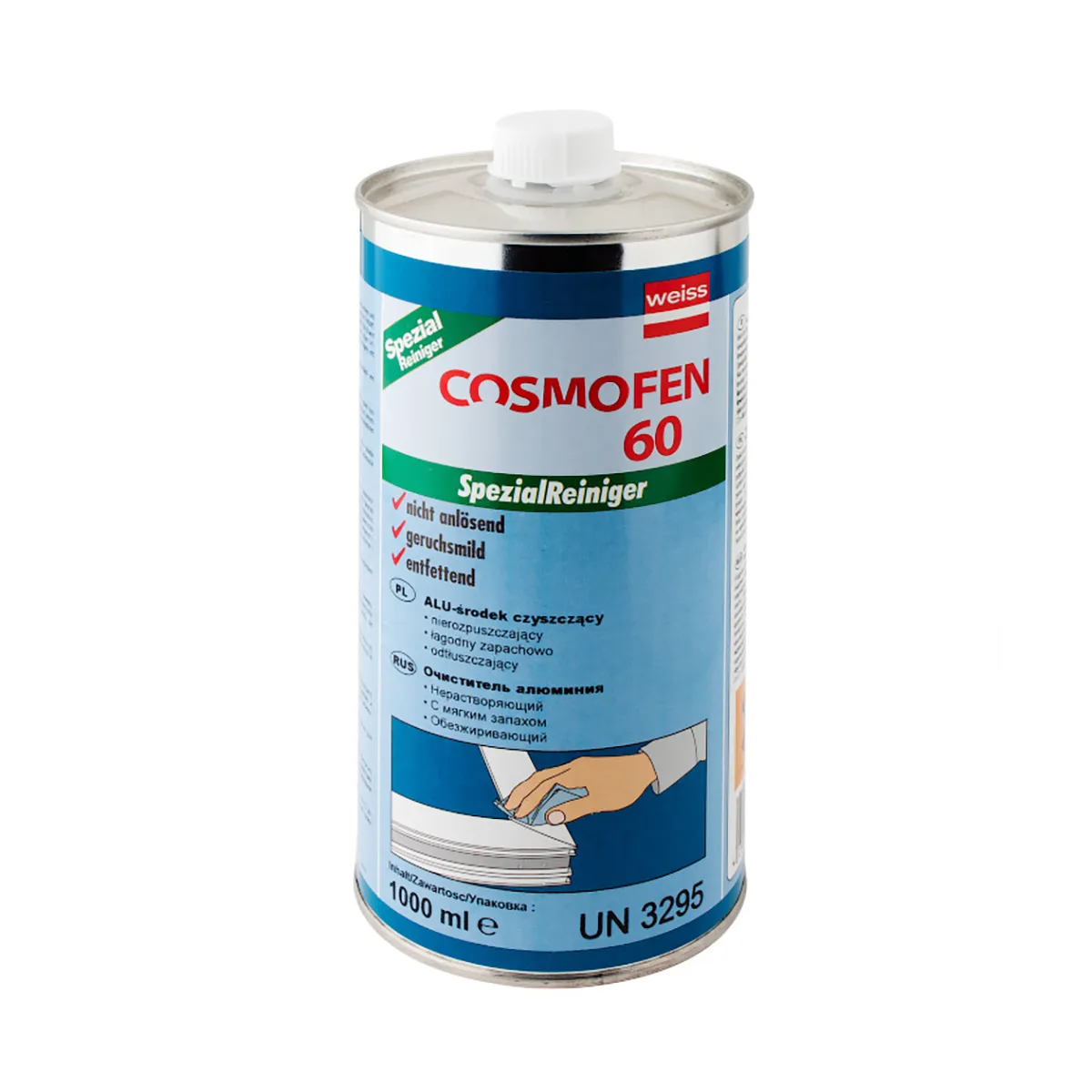 ОЧИСТИТЕЛЬ "COSMO CL 300.150" (COSMOFEN 60) 1000 МЛ (1/12)