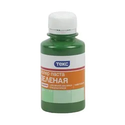 ПАСТА КОЛЕР. УНИВЕРС. № 14  ЗЕЛЕНАЯ   0,1 Л (1/30) ТЕКС