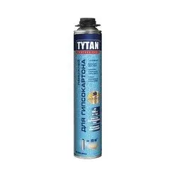 ПЕНО-КЛЕЙ ДЛЯ ГИПСОКАРТОНА ПРОФИ 840 МЛ (12/672) "TYTAN PROFESSIONAL"
