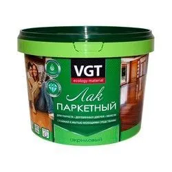 ЛАК АКРИЛОВЫЙ ПАРКЕТНЫЙ П/МАТОВ.  2,2 КГ (1/4) "ВГТ"