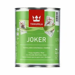 ДЖОКЕР  БАЗА С  0,9 Л (1/3) КРАСКА ИНТЕРЬЕРНАЯ МОЮЩАЯСЯ "ТИККУРИЛА"
