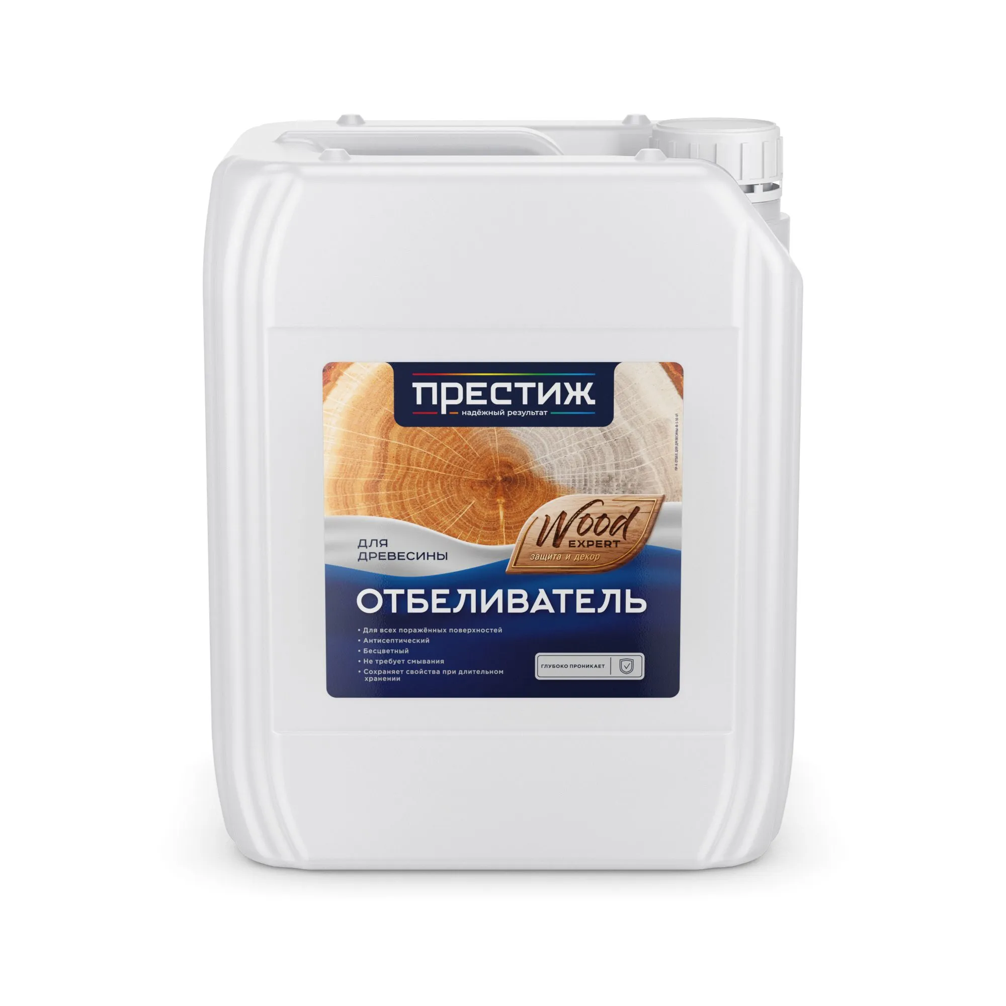 ОТБЕЛИВАТЕЛЬ ДЛЯ ДРЕВЕСИНЫ 10 Л (1) "ПРЕСТИЖ"