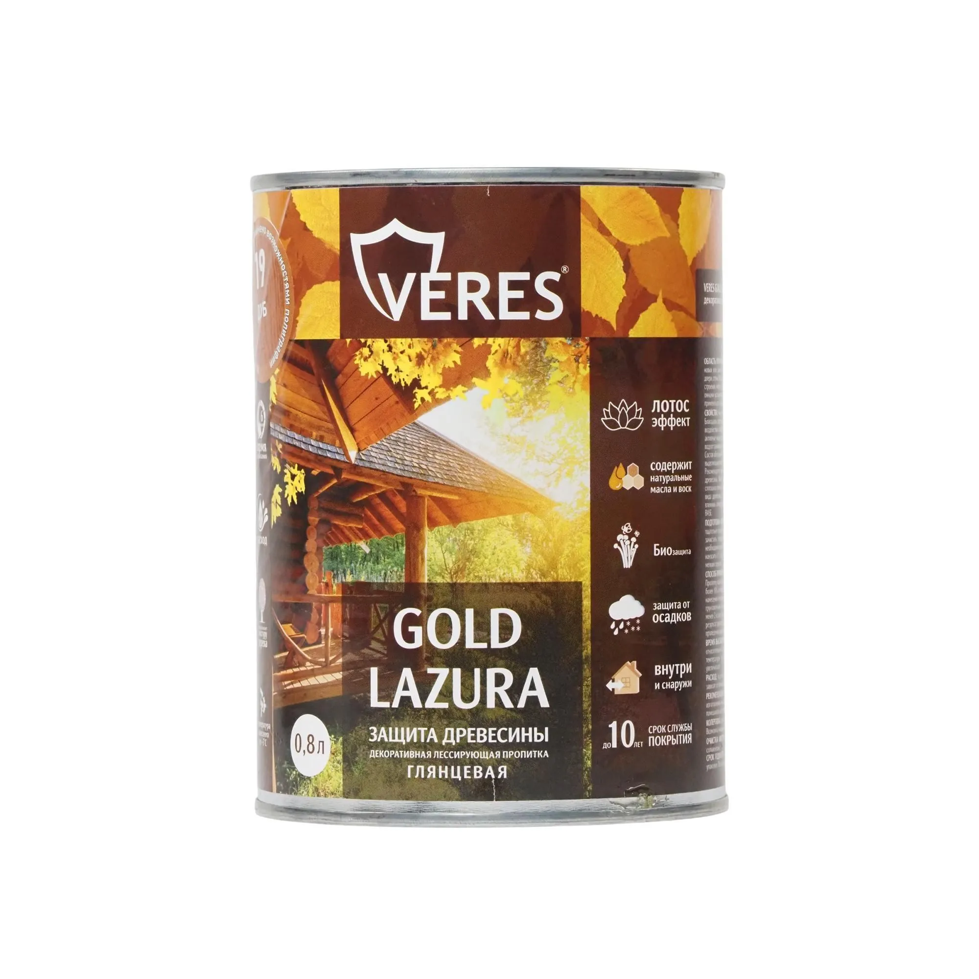 ВЕРЕС GOLD №19 ДУБ  0,8 Л (1/14) "VERES" VG-25