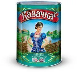 ГРУНТ ГФ-021 "КАЗАЧКА"  КРАСНО-КОРИЧНЕВЫЙ  1,9 КГ (6)