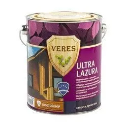 ВЕРЕС УЛЬТРА ЛАЗУРА №17 ЗОЛОТОЙ БОР  2,7 Л (1/4) "VERES"