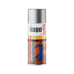 ГЕРМЕТИК-СПРЕЙ СЕРЫЙ 520 МЛ (1/6) "KUDO"