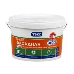 КРАСКА В/Д УНИВЕРС. ДЛЯ ФАСАДОВ И ИНТЕРЬЕРОВ  8,4 Л/13 КГ (1) ТЕКС