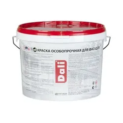 КРАСКА "DALI" ФАСАДНАЯ ОСОБОПРОЧНАЯ БАЗА А  9 Л (1) "РОГНЕДА"