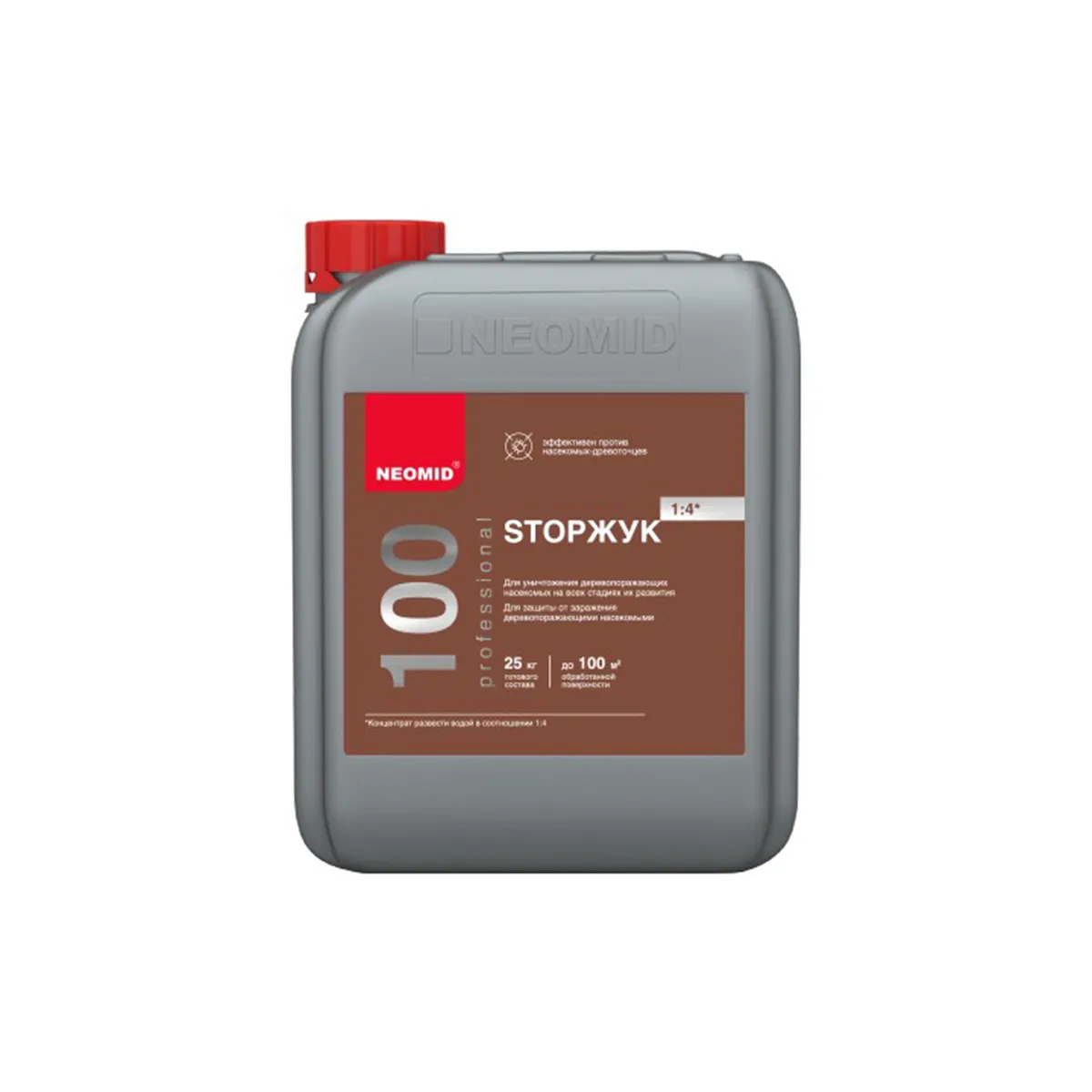 СОСТАВ "STOPЖУК 100" 5 КГ КОНЦЕНТРАТ (1/4) "NEOMID"