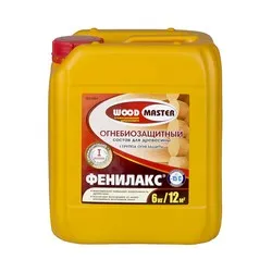 ФЕНИЛАКС ОГНЕБИОЗАЩИТНЫЙ СОСТАВ "WOODMASTER"  6 КГ (1) "РОГНЕДА"