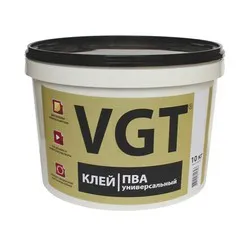 КЛЕЙ ПВА УНИВЕРСАЛЬНЫЙ 10 КГ (1) "ВГТ"