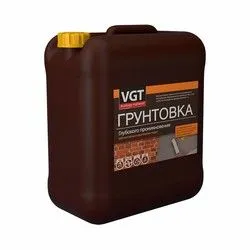 ГРУНТОВКА ВД-АК-0301 ГЛУБОК. ПРОНИКН. УНИВЕРС. 10 КГ (1) "ВГТ"