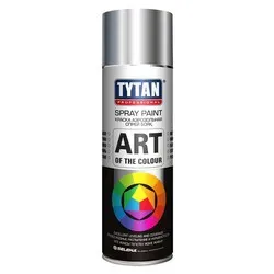 КРАСКА АЭРОЗОЛЬ "TYTAN PROFESSIONAL" ART МЕТАЛЛИК 400 МЛ (12)  RAL 9006