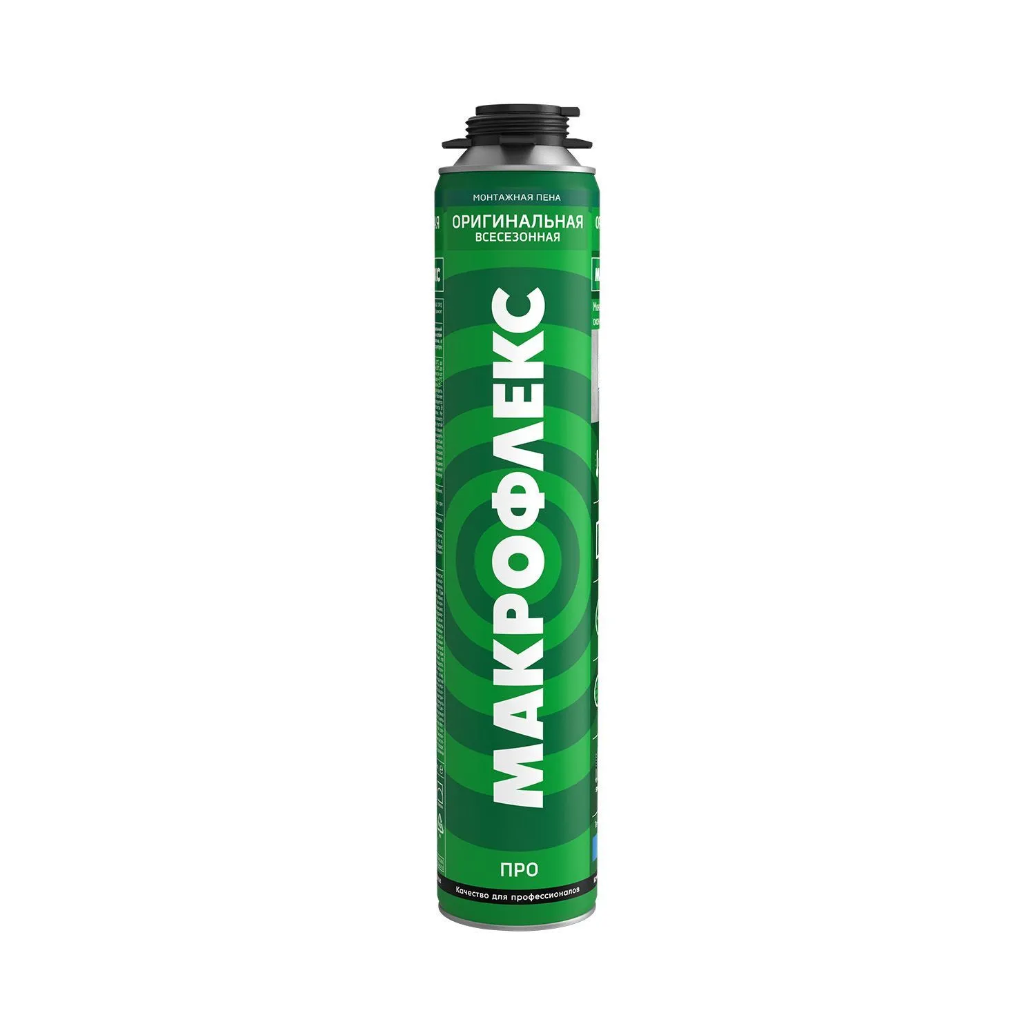 ПЕНА МОНТАЖНАЯ "МАКРОФЛЕКС" ОРИГИНАЛЬНАЯ ПРОФИ 750 МЛ ВСЕСЕЗОННАЯ (1/12)