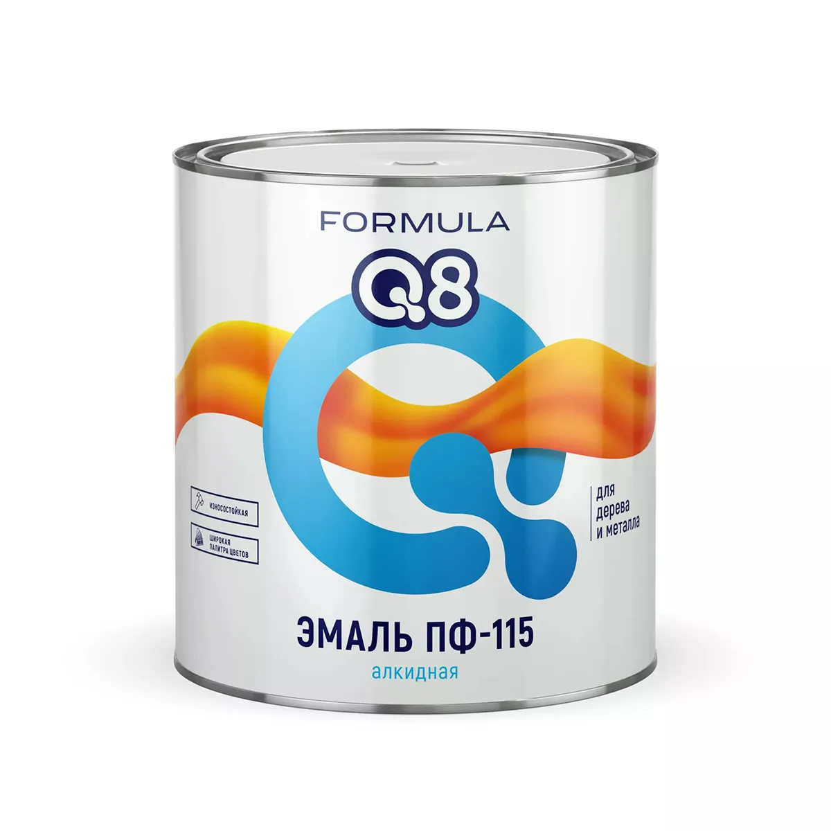 ЭМАЛЬ ПФ-115 "FORMULA Q8" СЛОНОВАЯ КОСТЬ  2,7 КГ (6)