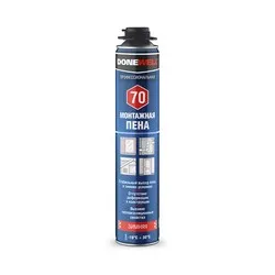 ПЕНА МОНТАЖНАЯ "DONEWELL 70" ПРОФИ 1000 МЛ/950 Г ЗИМНЯЯ (1/12)