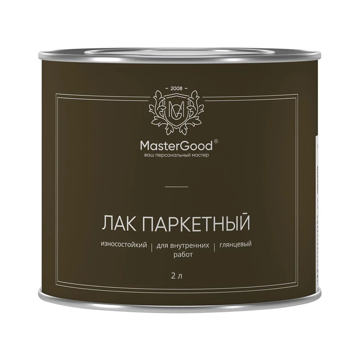 ЛАК ПФ-231 ПАРКЕТНЫЙ ГЛЯНЦ. 2 Л (6) "MASTERGOOD"