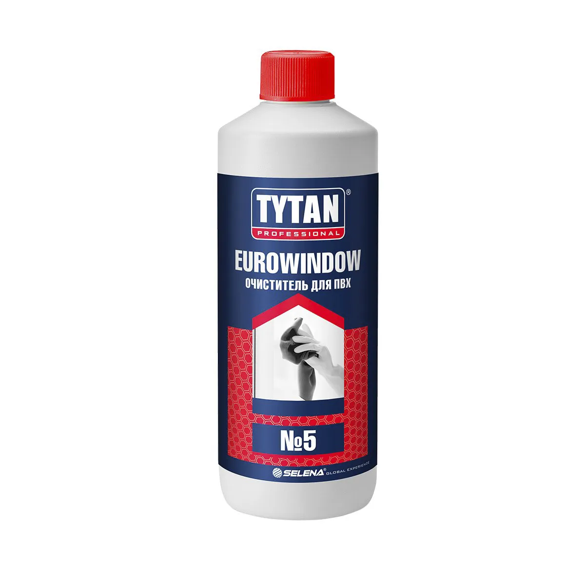 ОЧИСТИТЕЛЬ ДЛЯ ПВХ "EUROWINDOW" №5 950 МЛ (12) "TYTAN PROFESSIONAL"