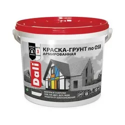 КРАСКА-ГРУНТ "DALI" ПО OSB БАЗА C  3 КГ (1) "РОГНЕДА"