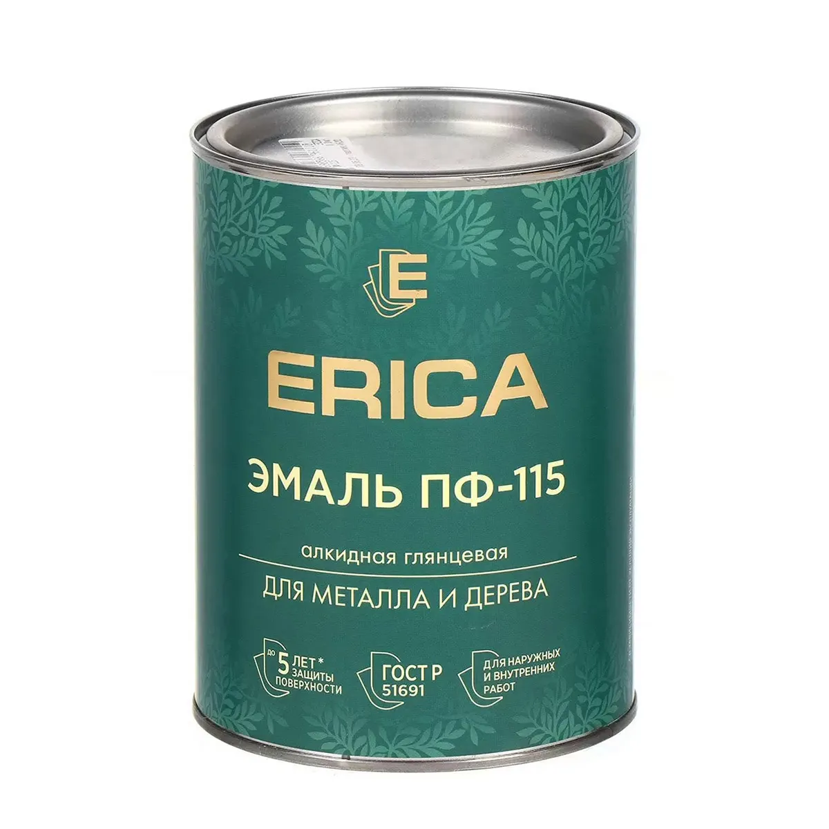 ЭМАЛЬ ПФ-115 "ERICA" СЕРАЯ 1,8 КГ (6)