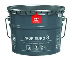 КРАСКА "PROF EURO-3"   9 Л (1) ИНТЕРЬЕРНАЯ "ТИККУРИЛА"