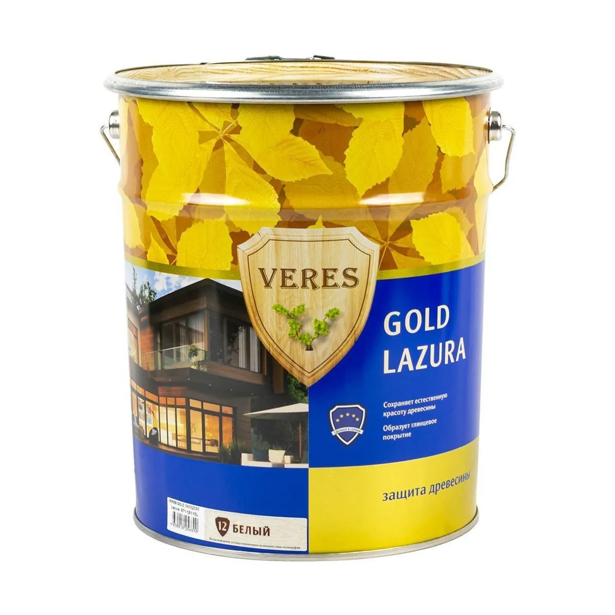 ВЕРЕС GOLD №12 БЕЛЫЙ  9 Л  (1) "VERES" VG-21
