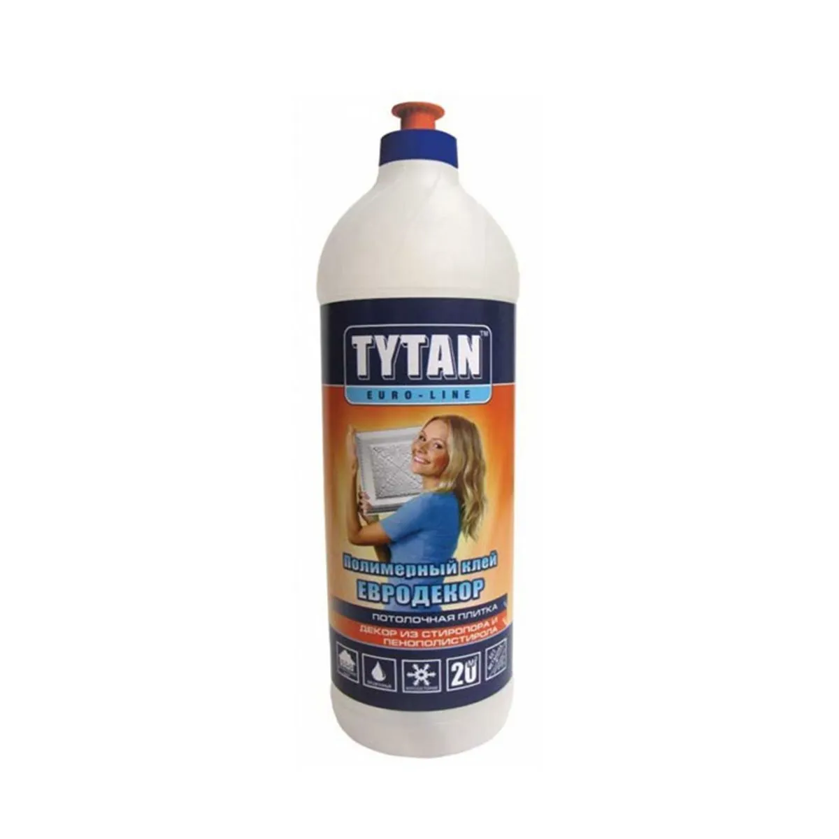 КЛЕЙ ПОЛИМЕРНЫЙ ЕВРОДЕКОР 0,5 Л (16) "TYTAN EURO-LINE"