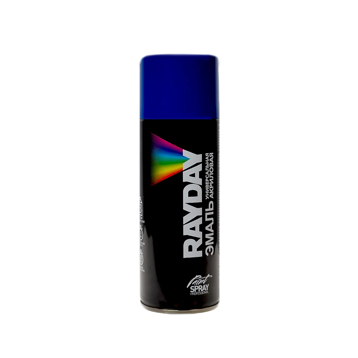 КРАСКА АЭРОЗОЛЬ АКРИЛ. RAL 5005 СИНЯЯ 520 МЛ (1/12) "RAYDAY" RD-074