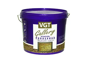 ШТУКАТУРКА "РОЛЛЕРНАЯ" МЕЛКОЗЕРНИСТ. 18 КГ (1) "VGT GALLERY"