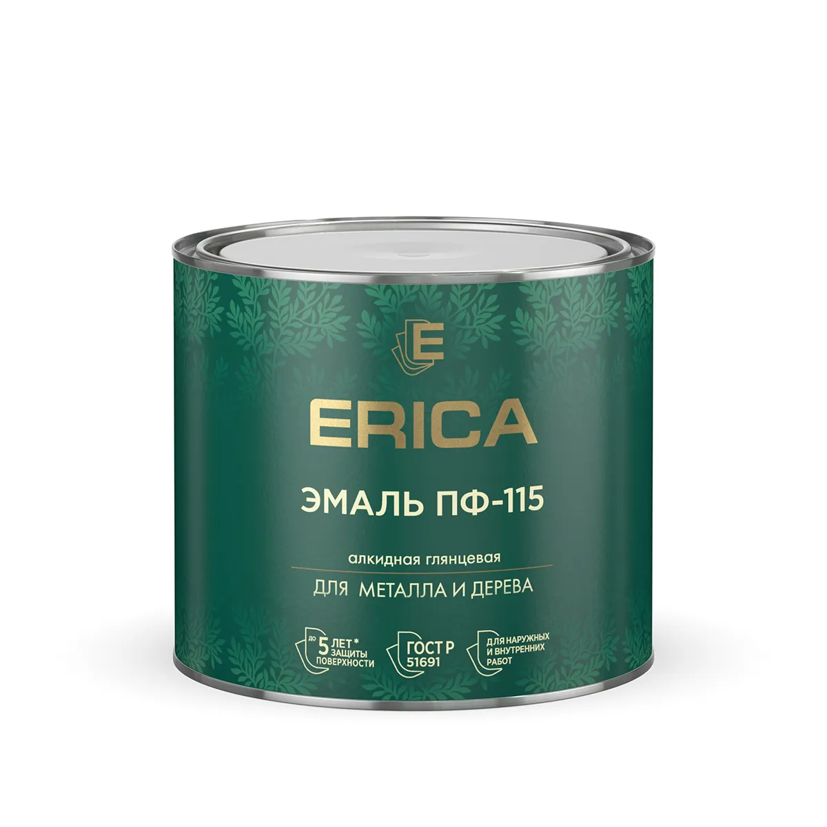 ЭМАЛЬ ПФ-115 "ERICA" БИРЮЗОВАЯ 1,8 КГ (6)