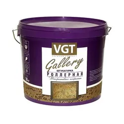 ШТУКАТУРКА "РОЛЛЕРНАЯ" КРУПНОЗЕРНИСТ.18 КГ (1) "VGT GALLERY"