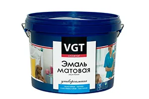 ЭМАЛЬ ВД-АК-1179  УНИВЕРСАЛ.  МАТОВ. БАЗА С  1 КГ (1/6) "ВГТ"