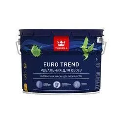 КРАСКА "EURO TREND"  БАЗА С  9 Л (1)  ИНТЕРЬЕРНАЯ ДЛЯ ОБОЕВ И СТЕН "ТИККУРИЛА"