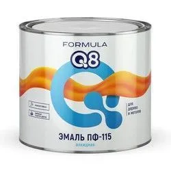 ЭМАЛЬ ПФ-115 "FORMULA Q8" САЛАТНАЯ  1,9 КГ (1/6)