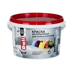 КРАСКА АКРИЛОВАЯ "DALI" ИНТЕРЬЕРНАЯ БАЗА А  2,5 Л (1) "РОГНЕДА"