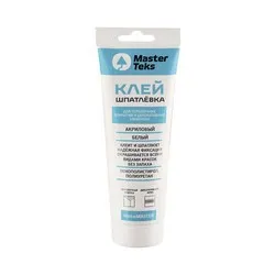 КЛЕЙ-ШПАТЛЕВКА "HOMEMASTER" АКРИЛ. 400 Г БЕЛЫЙ (1/12) "MASTERTEKS"