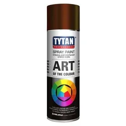 КРАСКА АЭРОЗОЛЬ "TYTAN PROFESSIONAL" ART КОРИЧНЕВАЯ 400 МЛ (12)  RAL 8017
