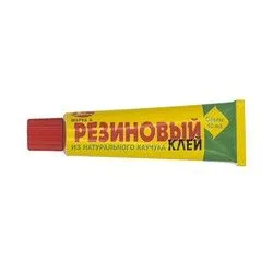 КЛЕЙ РЕЗИНОВЫЙ  45 МЛ В ШОУ-БОКСЕ (18) НОВБЫТХИМ