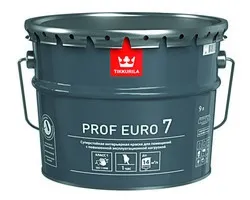 КРАСКА "PROF EURO-7" БАЗА С   9 Л (1) ИНТЕРЬЕРНАЯ "ТИККУРИЛА"