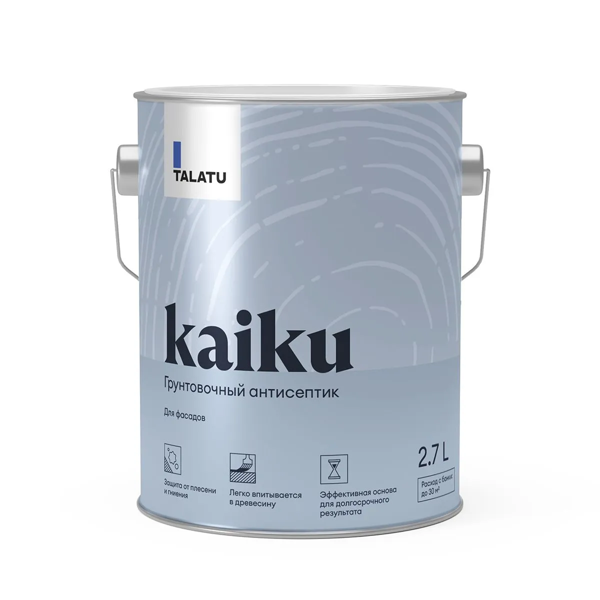 ГРУНТ-АНТИСЕПТИК "KAIKU" 2,7 Л (1) "TALATU"