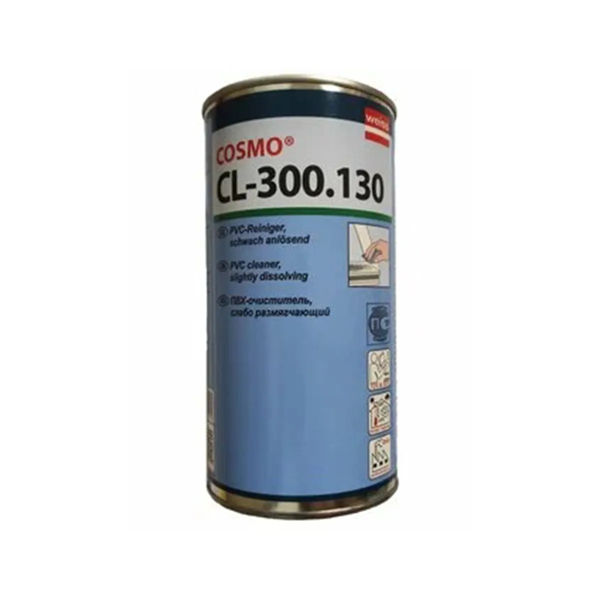 ОЧИСТИТЕЛЬ ДЛЯ ПВХ "COSMO CL 300.130" 1000 МЛ (1/12)
