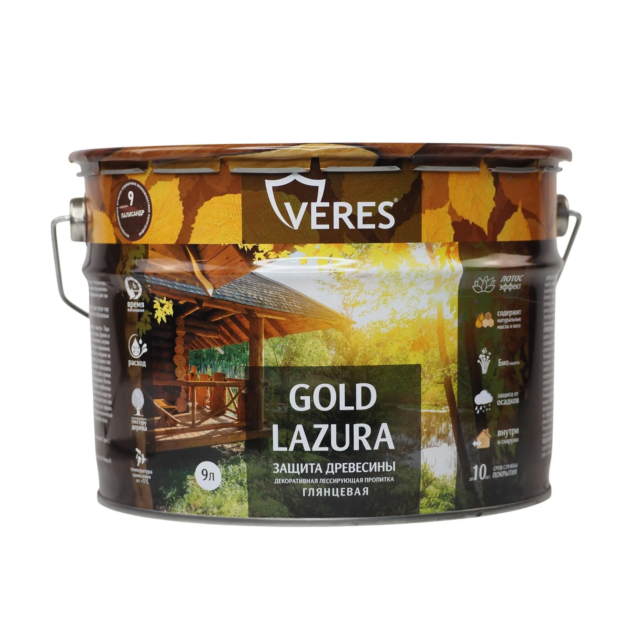 ВЕРЕС GOLD № 9 ПАЛИСАНДР 9 Л (1) "VERES" VG-18