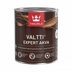ВАЛТТИ ЭКСПЕРТ АКВА СОСНА  0,9 Л (1/6)  АНТИСЕПТИК ДЛЯ ДЕРЕВА "ТИККУРИЛА"
