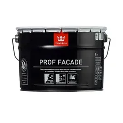 КРАСКА "PROF FACADE"  KA   9 Л (1) ФАСАДНАЯ "ТИККУРИЛА"